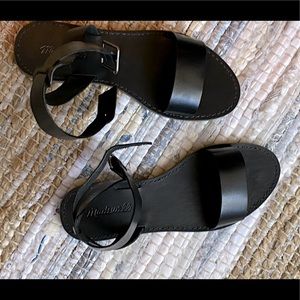 Madewell boardwalk wrap sandals